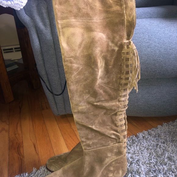 Frye Over the Knee Suede boots - Picture 4 of 6